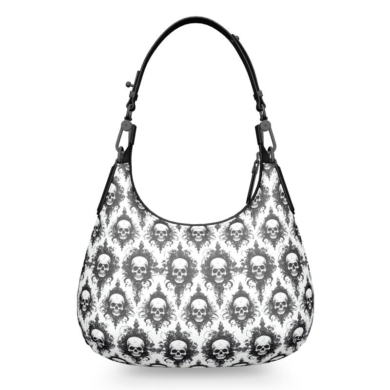 Skulls Purse Genuine Nappa Leather