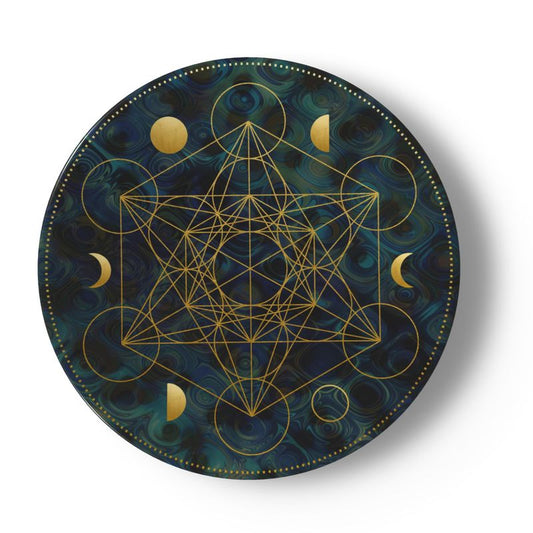 Metatron's Cube China Plates