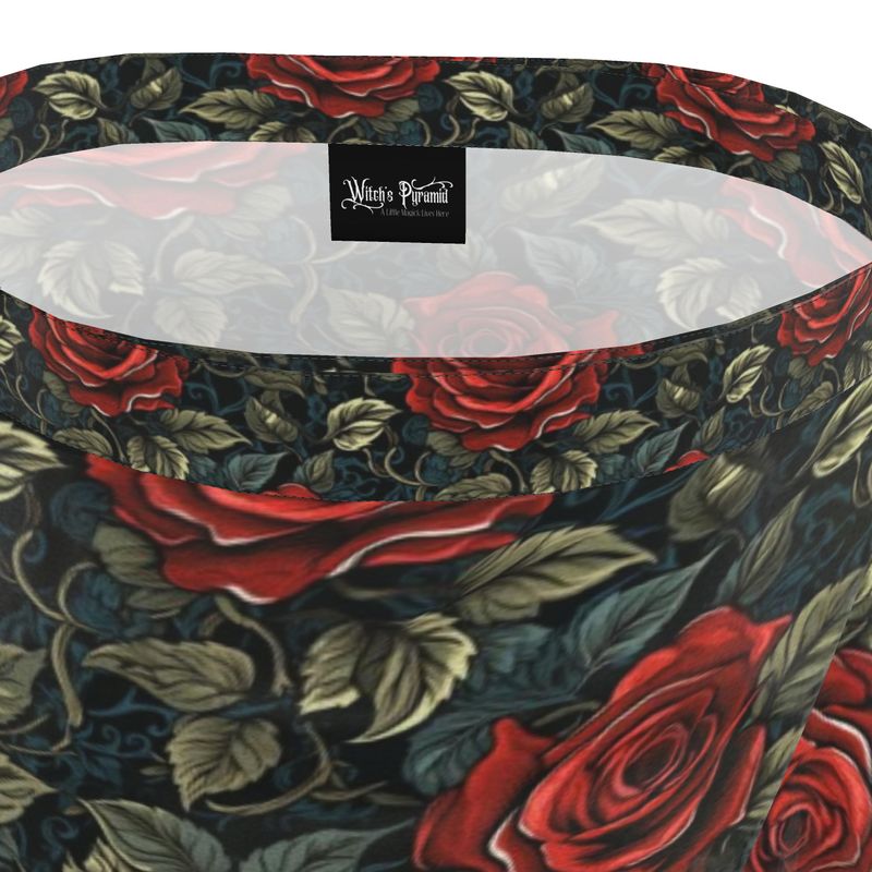 Vintage Rose Flounce Skirt