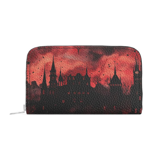Gothic Skyline Leather Wallet