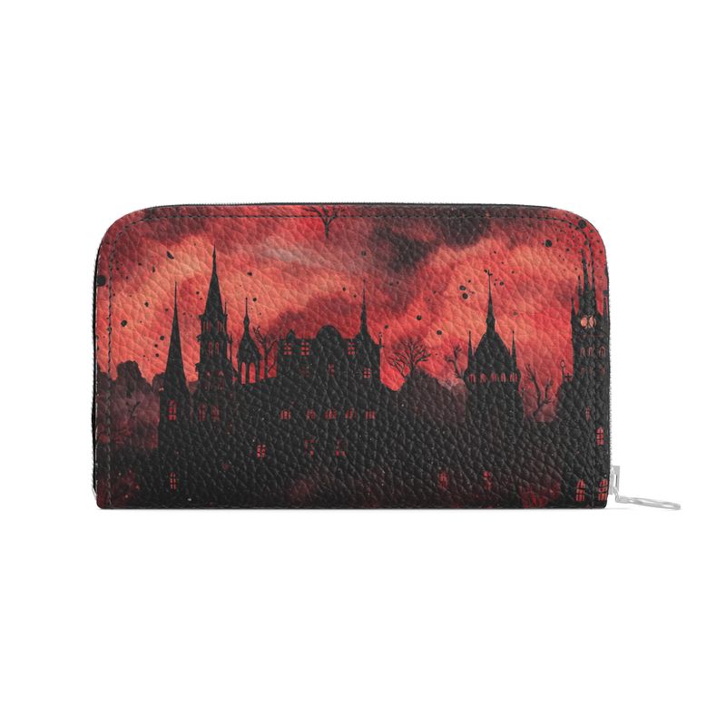 Gothic Skyline Leather Wallet