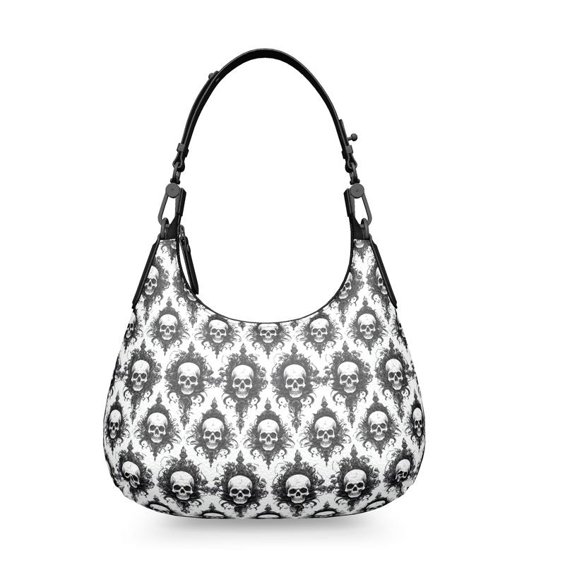 Skulls Purse Genuine Nappa Leather