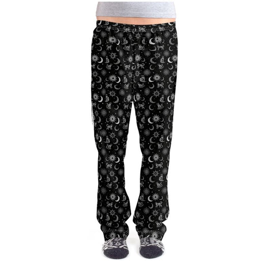 Ladies Celestial Cat Pajama Bottoms