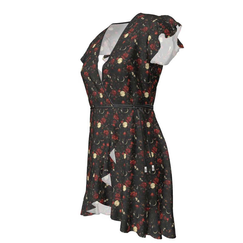 Floral Moons Tea Dress