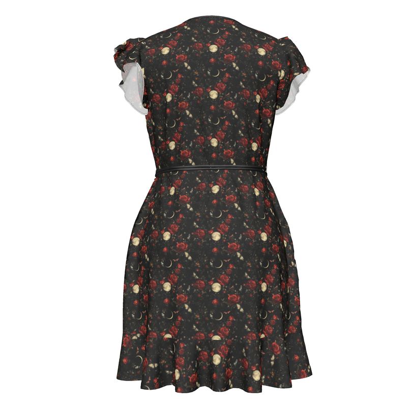 Floral Moons Tea Dress