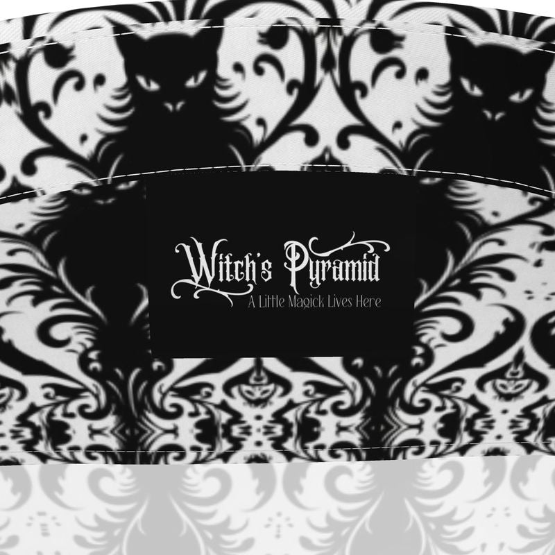 Feline Print Mens Short Sleeve Shirt