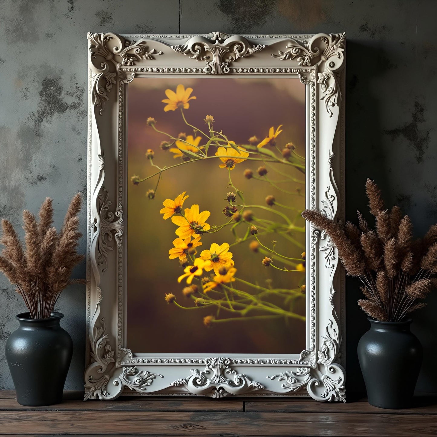 Yellow Daisy Fine Art Print: Nature Photography, Floral Wall Art