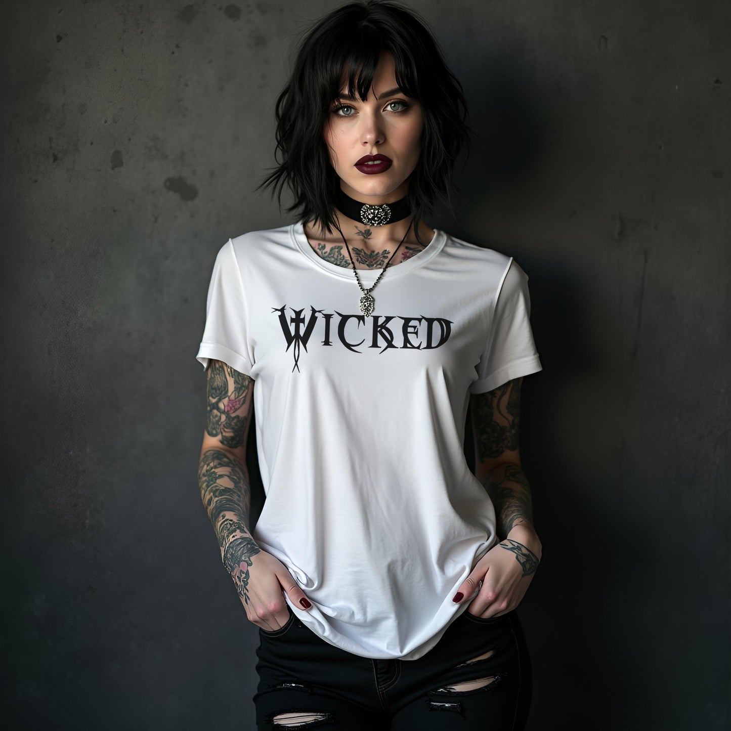 Unisex Goth T-Shirt: Alternative Gothic Style Fashion