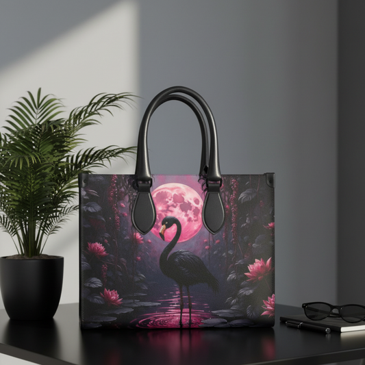 Black Flamingo Tote Lifestyle Shot