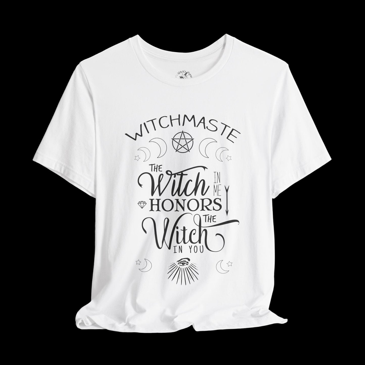 Witchmaste Graphic T-Shirt: Gothic Wicca Tee