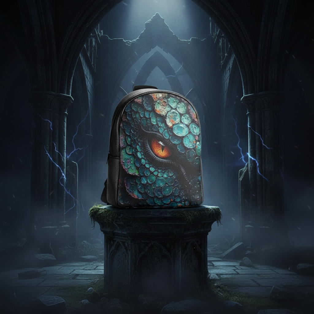 Gothic Dragon Backpack Photo 2