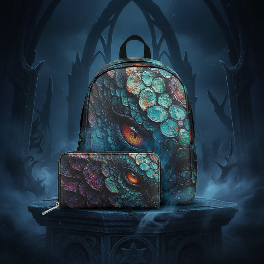 Mystical Blue Dragon Eye Set Photo